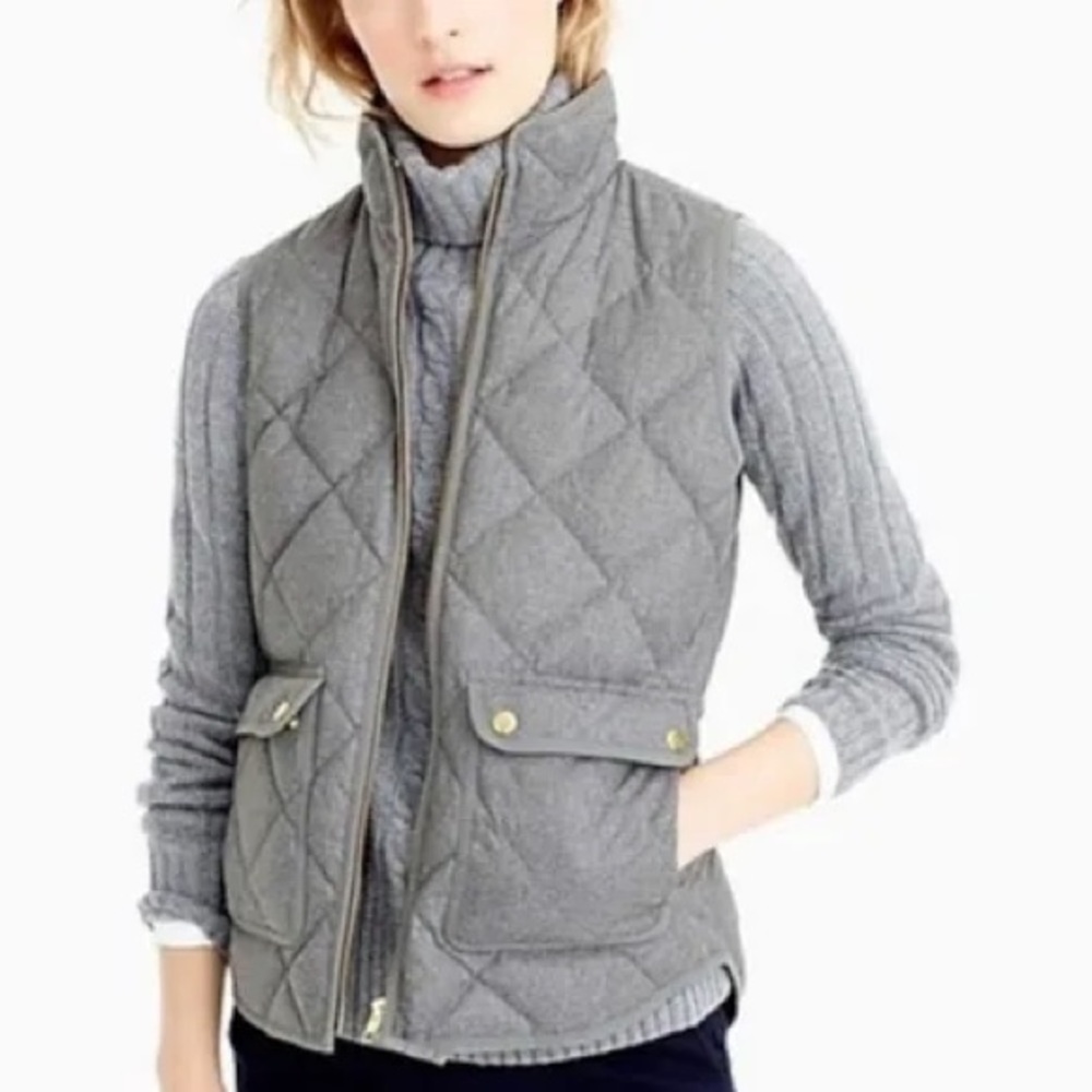 JCREW | Puff Quilt Vest Women’s Small